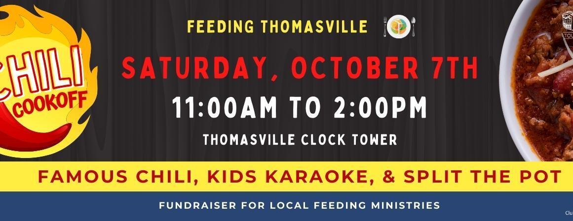 Feeding Thomasville - Chili Cook-off 2023